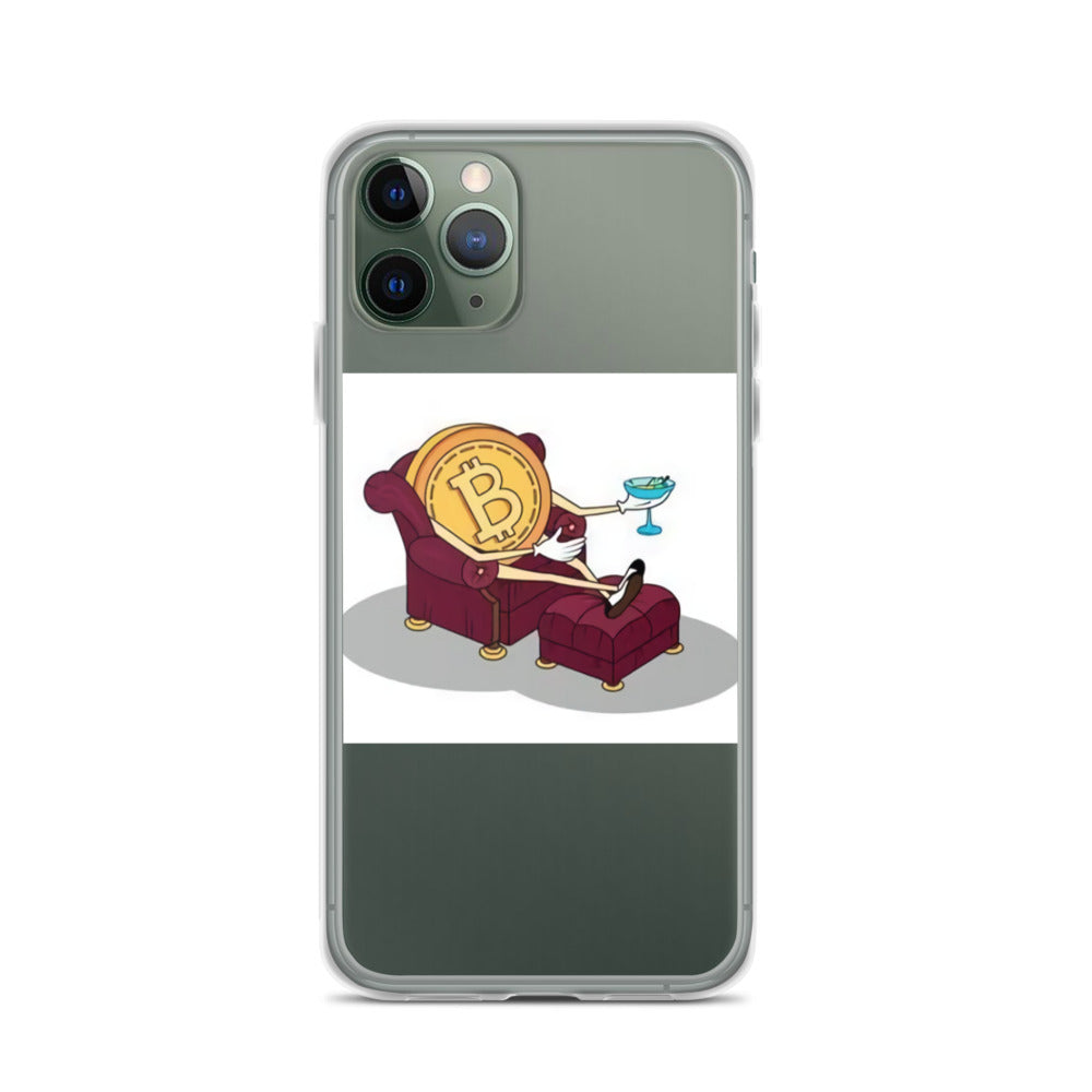 Crypto Sinking Suds iPhone Case