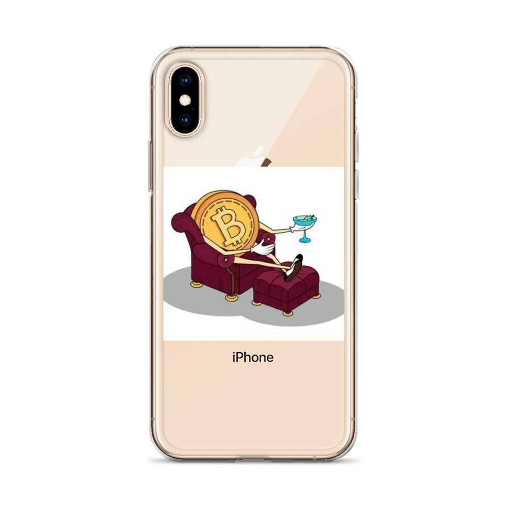 Crypto Sinking Suds iPhone Case