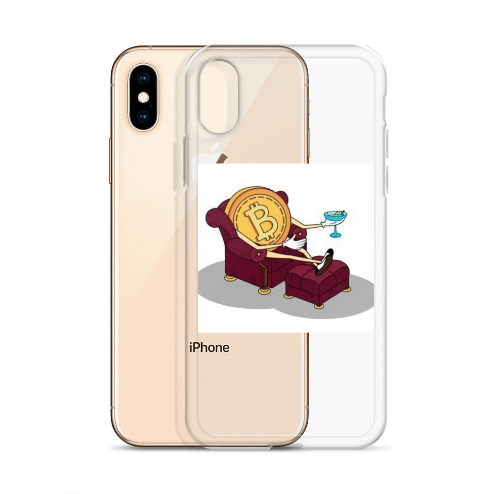 Crypto Sinking Suds iPhone Case