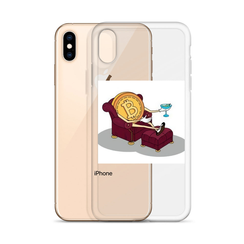 Crypto Sinking Suds iPhone Case