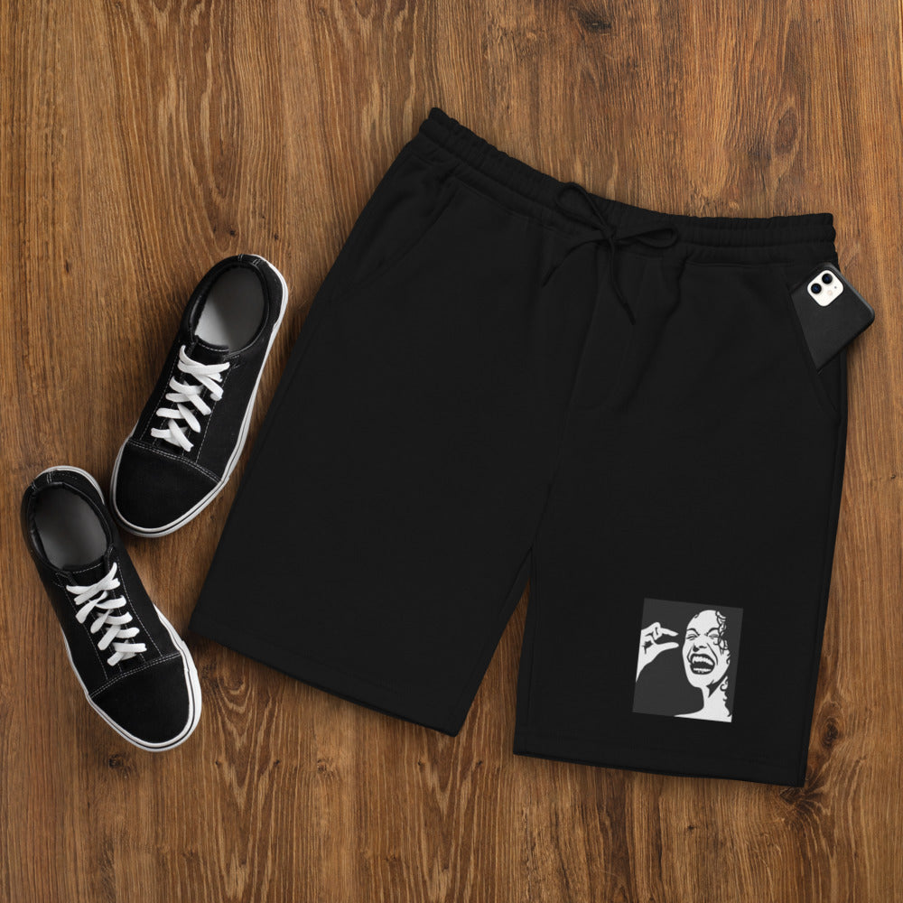 Small Schlong Men's fleece shorts
