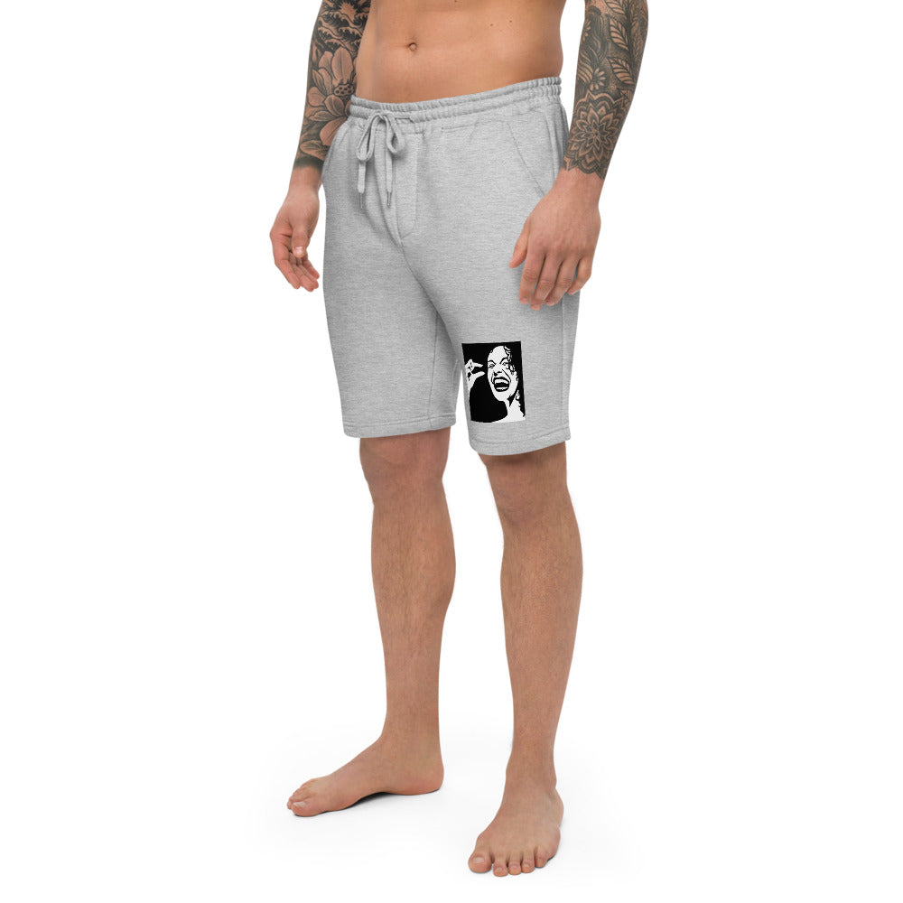 Small Schlong Men's fleece shorts