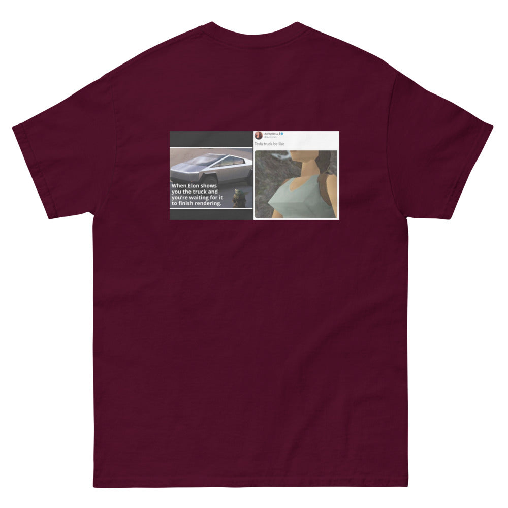 Cybertruck take the piss Men's heavyweight tee