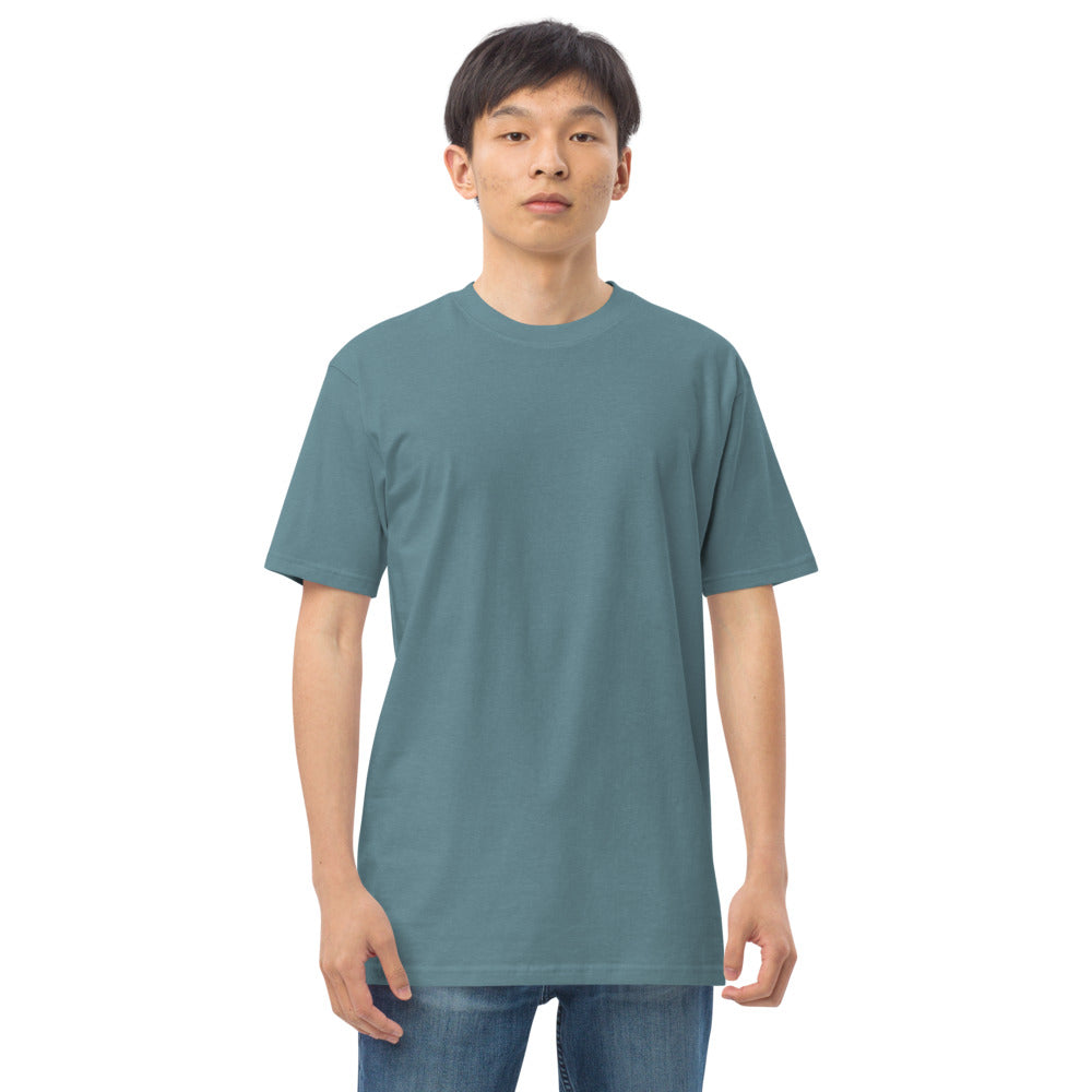 Plain Men’s premium heavyweight tee