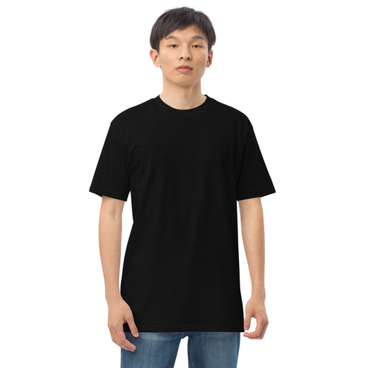 Plain Men’s premium heavyweight tee