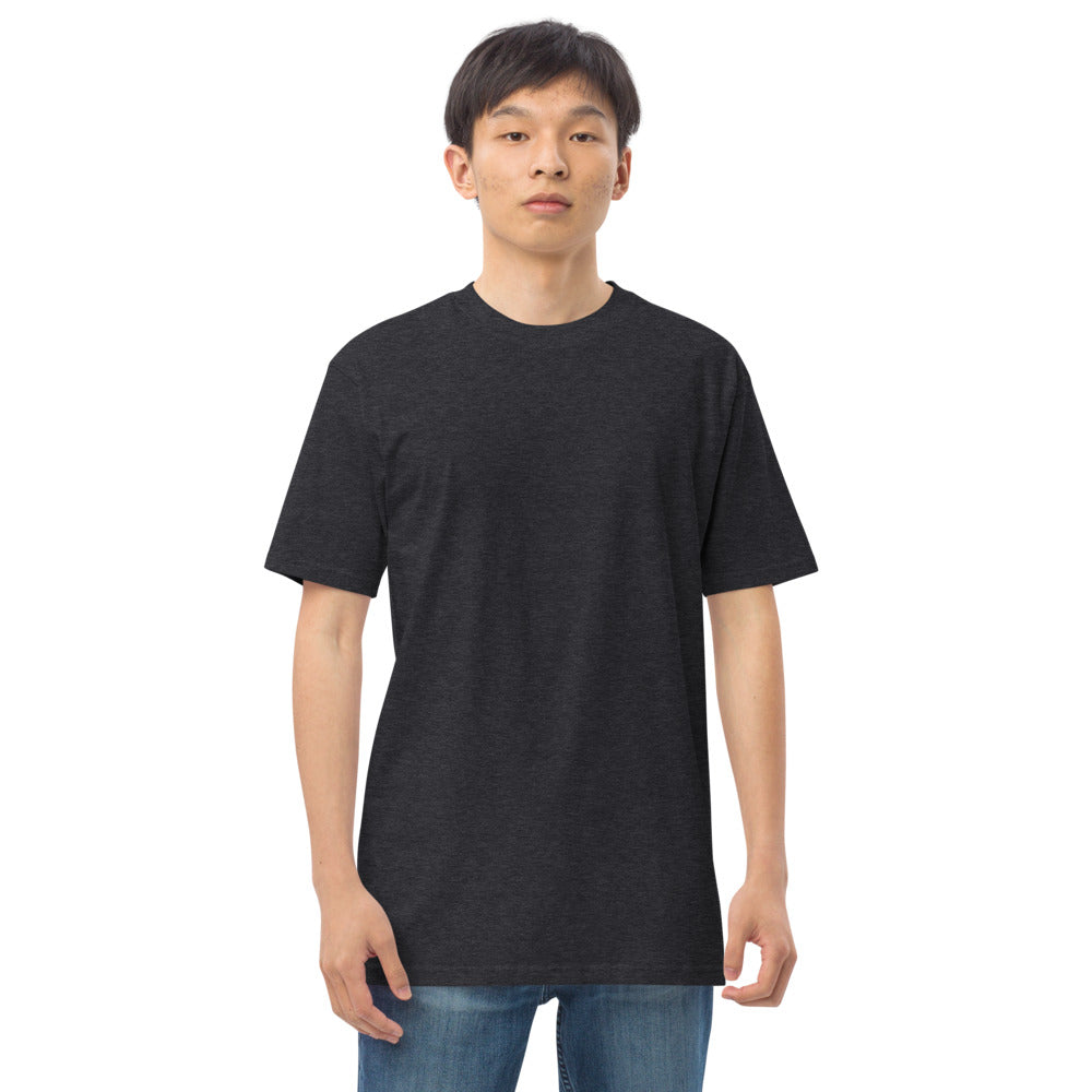 Plain Men’s premium heavyweight tee